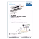 DC12V Stainless Steel Electric Bolt Lock for Automatic Door