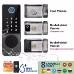 Double Side Smart Fingerprint Door Lock – Waterproof Lock