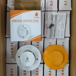 Global Photoelectric Smoke Detector for Fire Alarm Systems