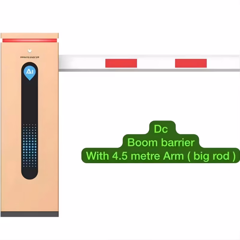 Smart AI Boom Barrier Gate – Automatic Vehicle Entry System for Secure Parking Management (3)