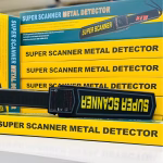 Super Scanner Hand-Held Metal Detector for Security Screening
