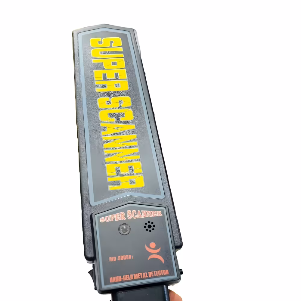 Super Scanner Hand-Held Metal Detector for Security Screening Super Scanner Hand-Held Metal Detector for Security Screening