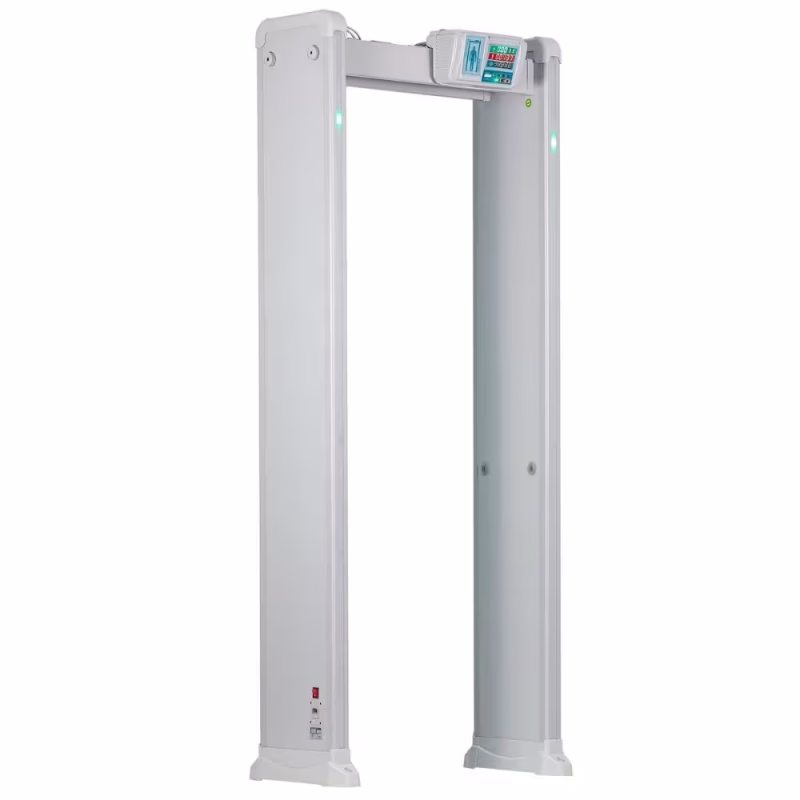 Walk Through Metal Detector Gate with LCD Display & Alarm – High Sensitivity Security Scanner