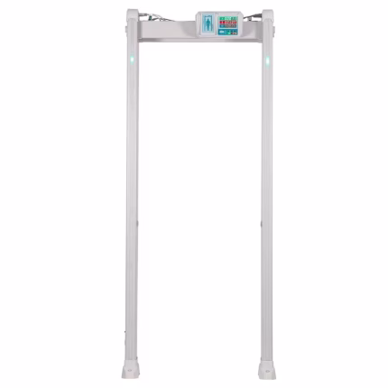 Walk Through Metal Detector Gate with LCD Display & Alarm – High Sensitivity Security Scanner